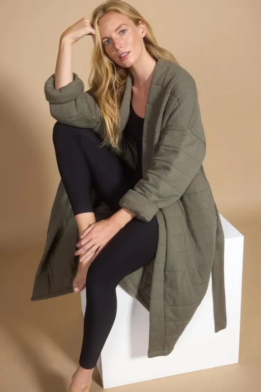 Immerse Quilted Insulated Housecoat Jacket sold by MPG