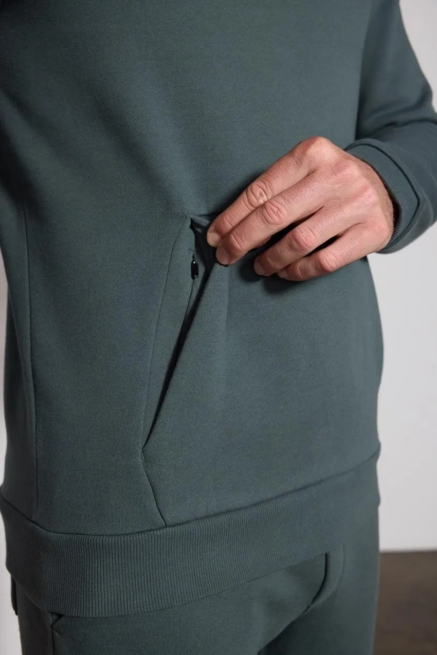 Comfort Men's Fleece Pullover Hoodie - Bay Leaf sold by MPG product image thumbnail 5