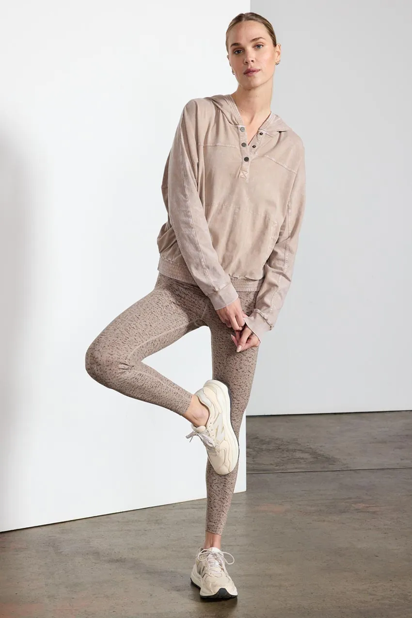 Amelia Washed Front Snap Hoodie sold by MPG product image thumbnail 2