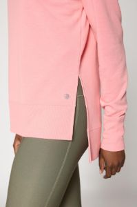 Serene Recycled Polyester TENCEL™ Modal Relaxed Side Slit Pullover - Sale sold by MPG