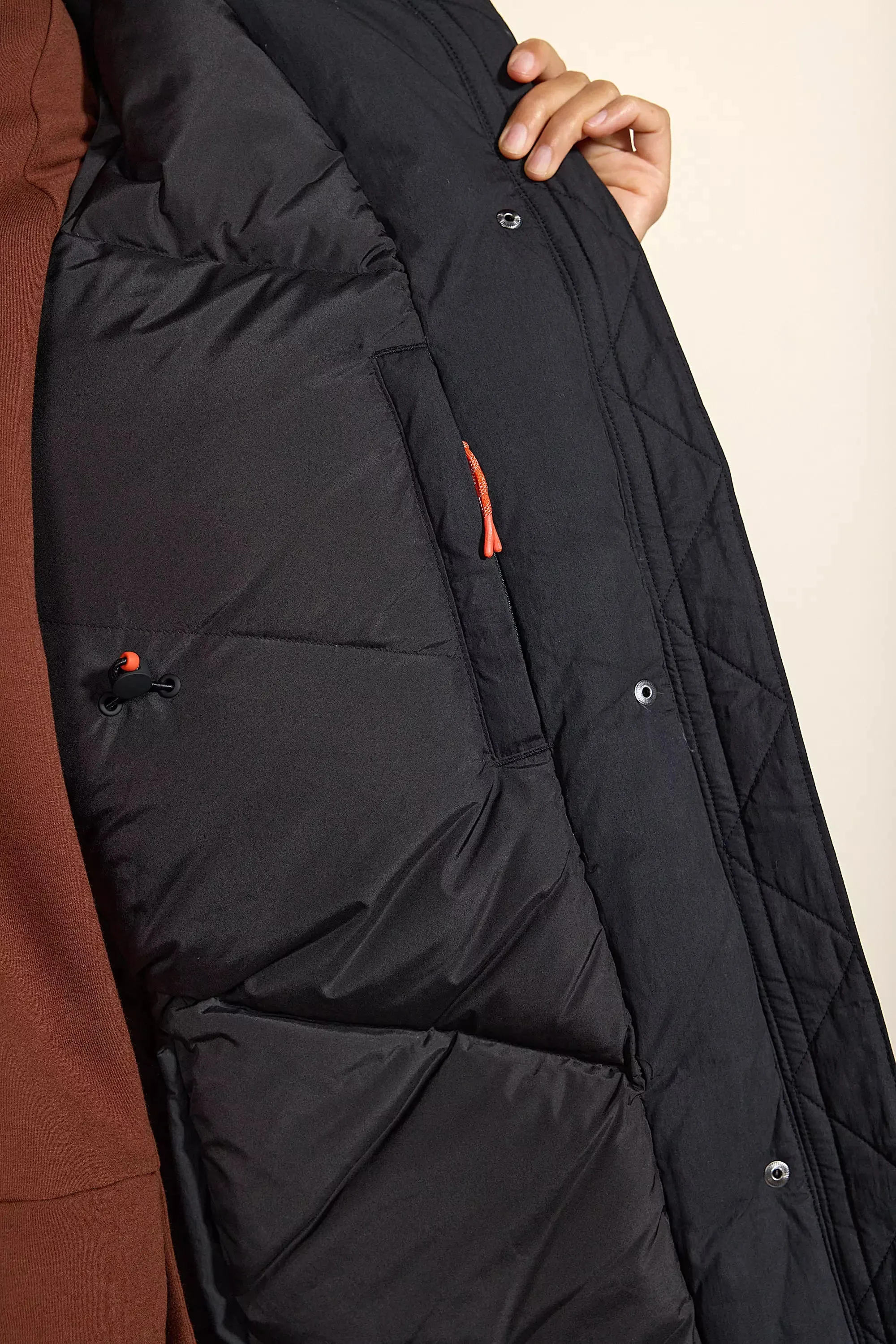 RDS Down Midi Puffer - Black sold by MPG product image thumbnail 5