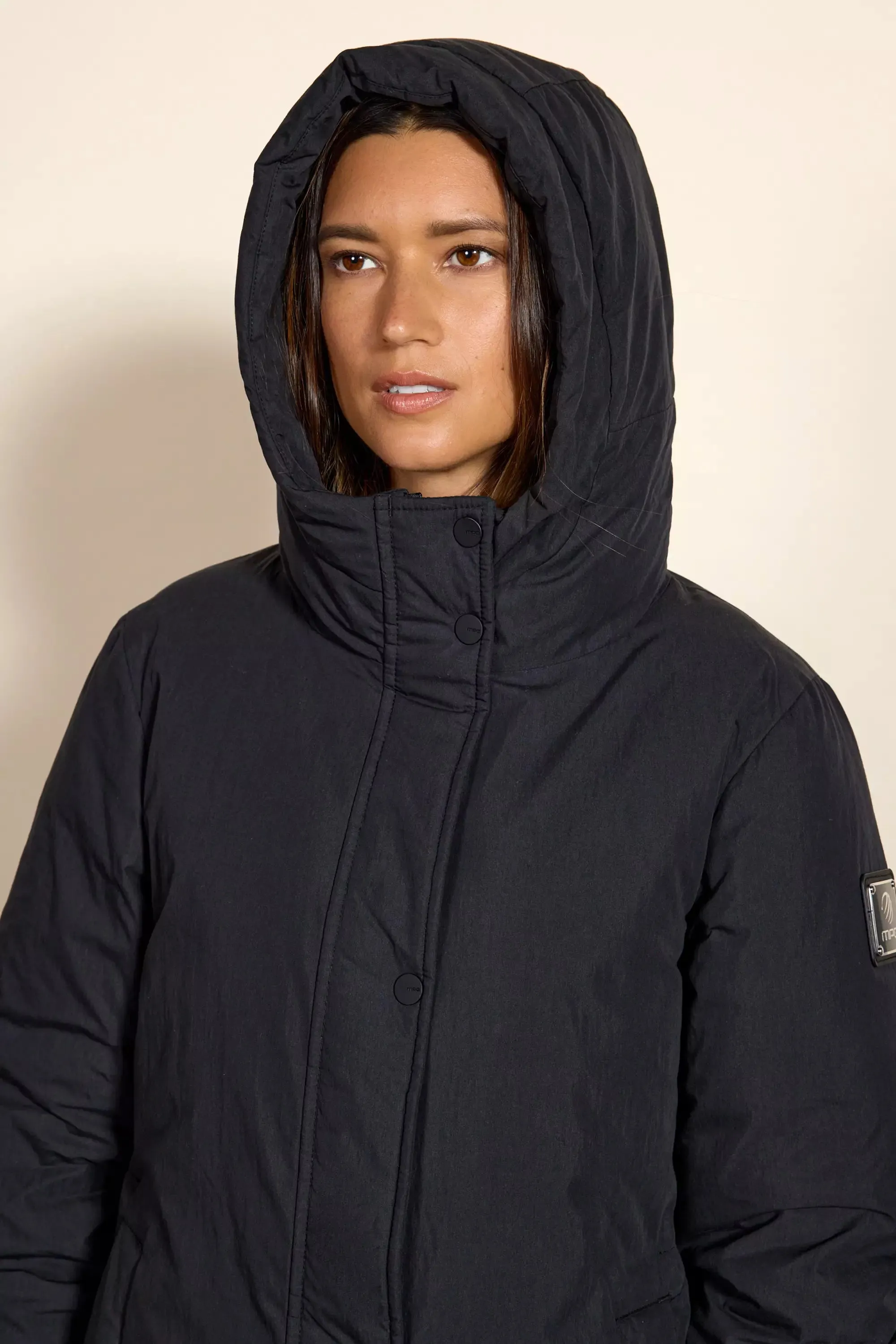 RDS Down Midi Puffer - Black sold by MPG product image thumbnail 4