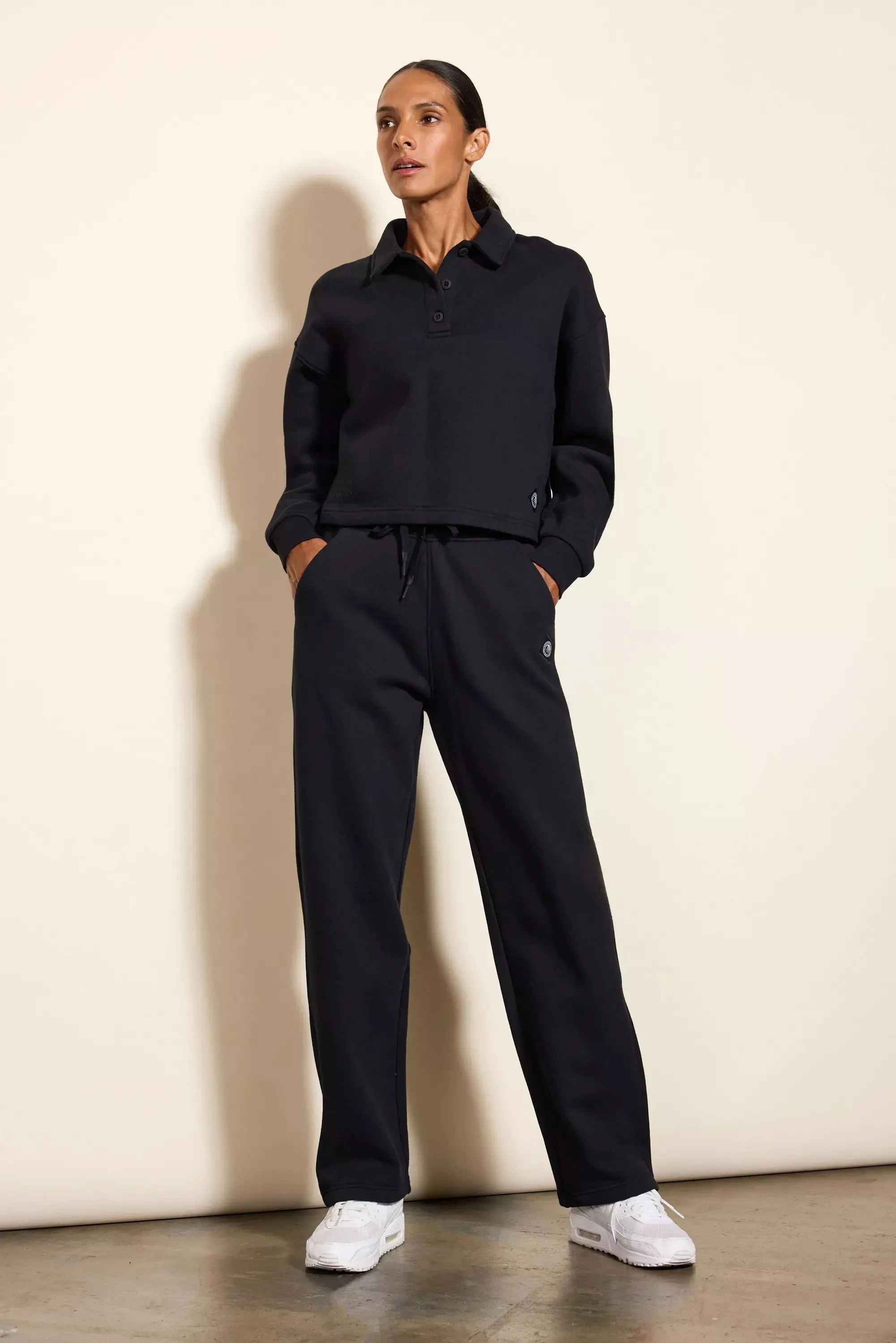 Comfort Fleece Polo - Black sold by MPG product image thumbnail 2