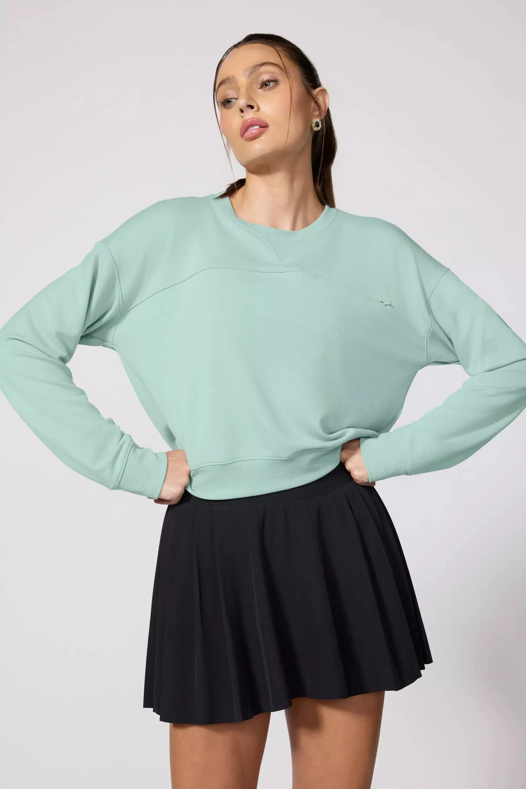 Modal Fleece Pullover - Blue Haze sold by MPG product image thumbnail 5