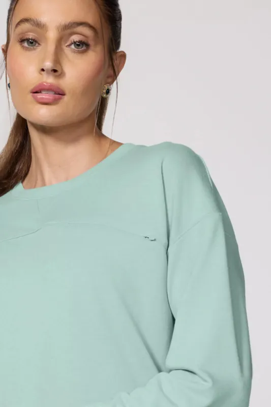 Modal Fleece Pullover - Blue Haze sold by MPG