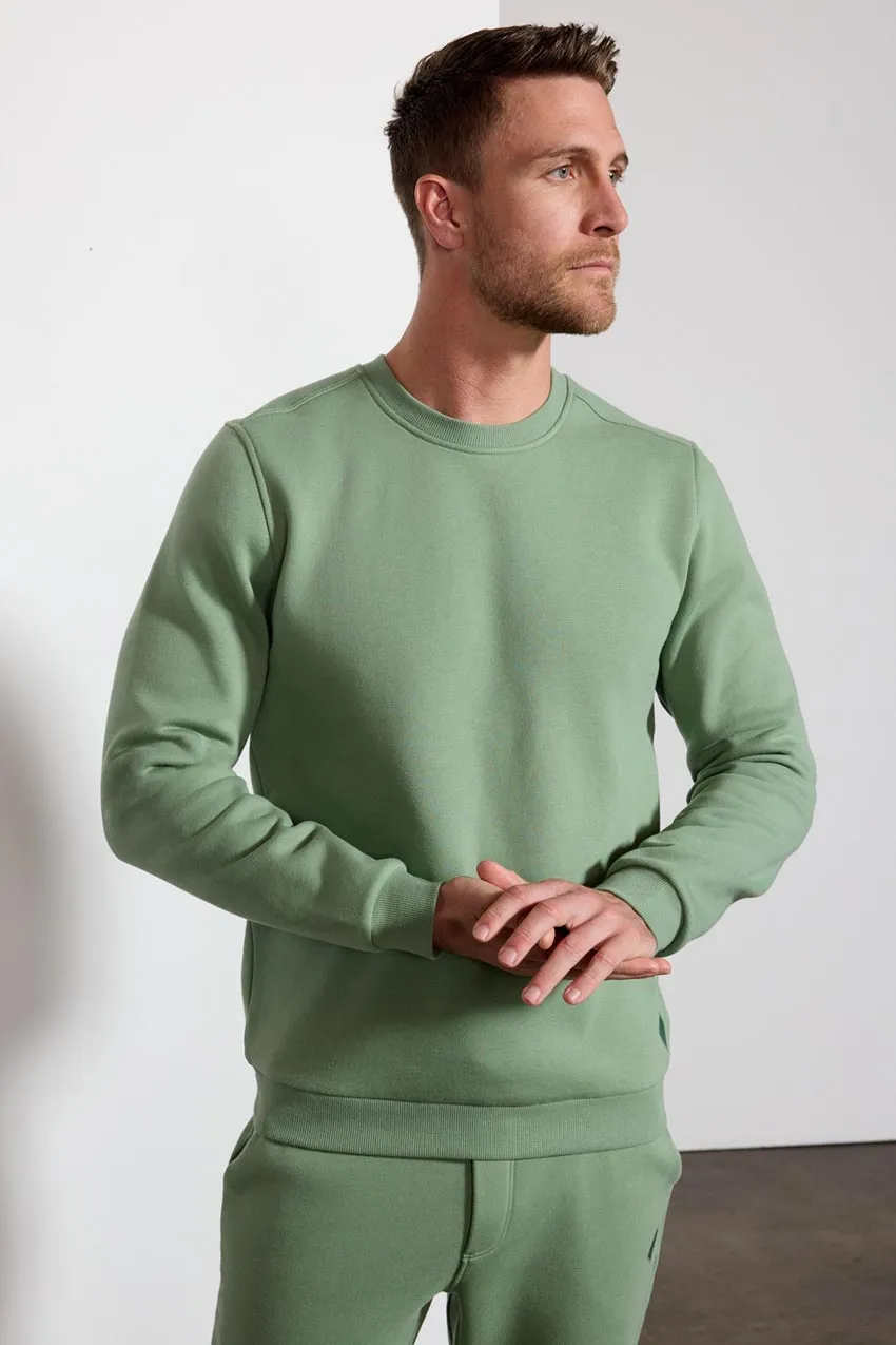 Comfort Men's Fleece Sweatshirt - Hedge Green sold by MPG