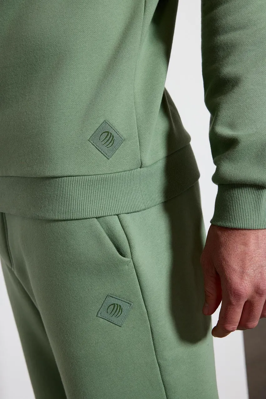 Comfort Men's Fleece Sweatshirt - Hedge Green sold by MPG product image thumbnail 5