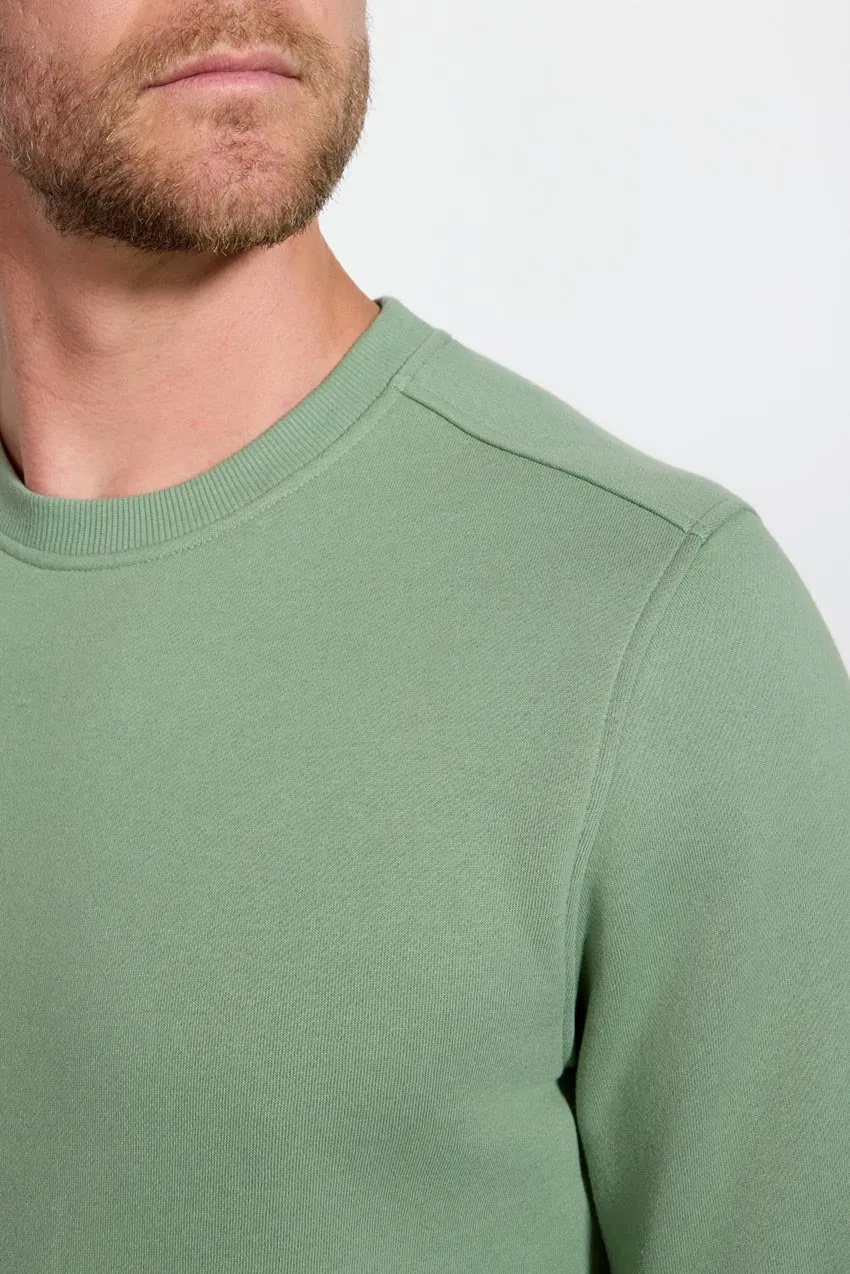 Comfort Men's Fleece Sweatshirt - Hedge Green sold by MPG product image thumbnail 4
