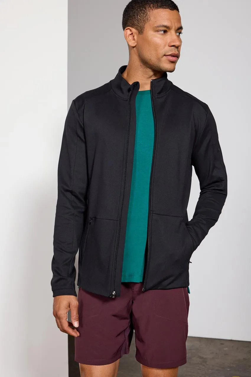 Traverse Recycled Polyester Zip-Up with Pockets sold by MPG