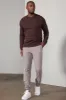Comfort Men's Fleece Sweatshirt - Chocolate Brown sold by MPG