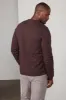 Comfort Men's Fleece Sweatshirt - Chocolate Brown sold by MPG