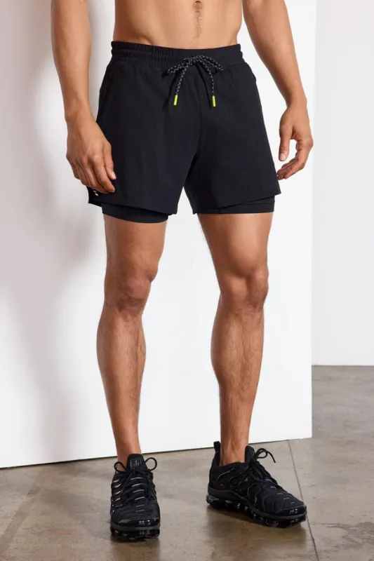 Glide Run Short - Black sold by MPG