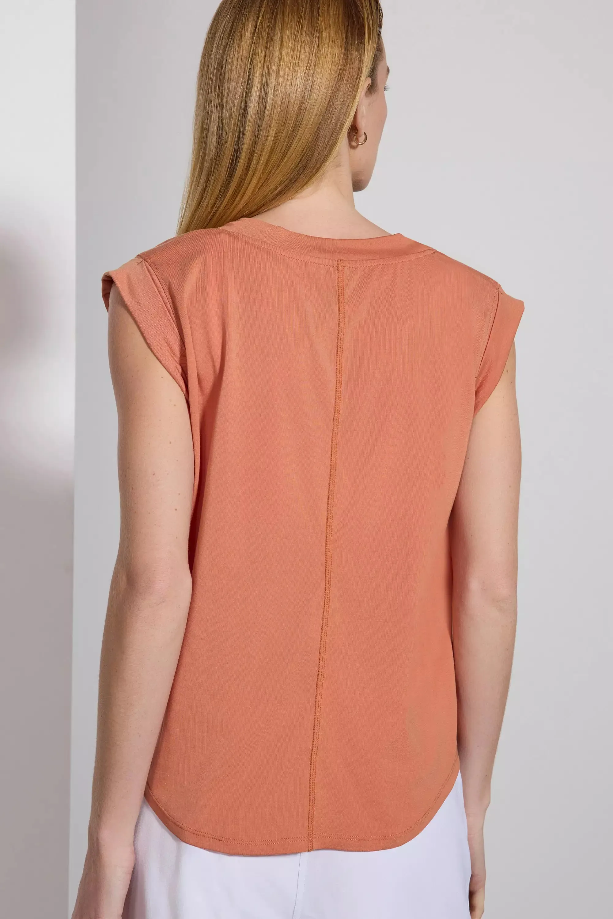 Performance Knit V-Neck Tee - Sunburn sold by MPG product image thumbnail 3