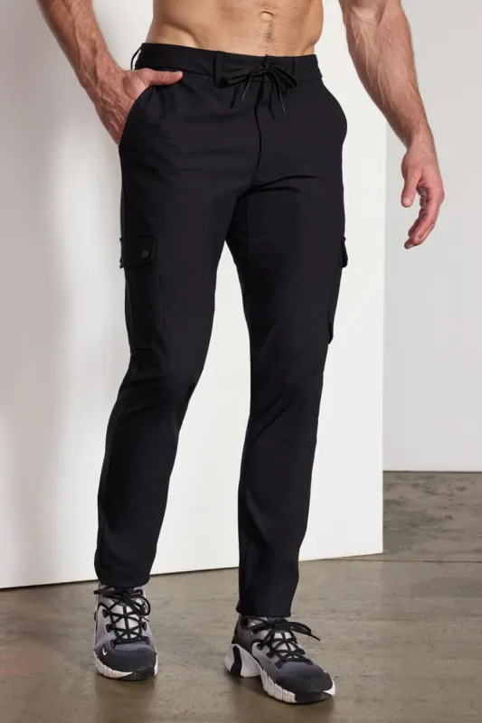 Limitless Slim Cargo Pant - Black made by MPG