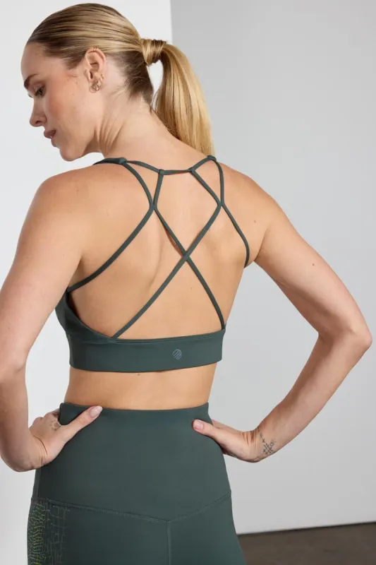 Mantra Recycled Nylon Light Support Bra sold by MPG