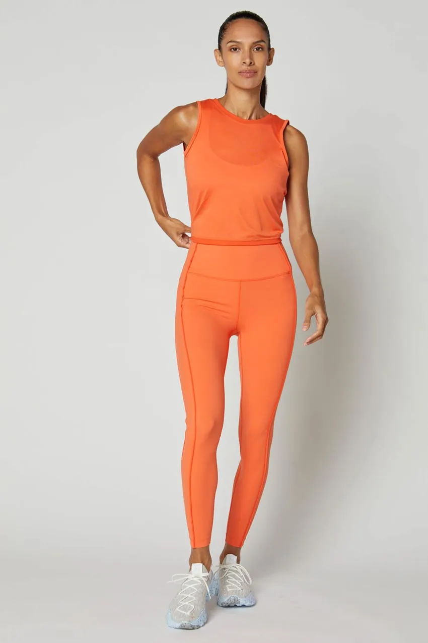 Anjali Twist Back Bind Mesh Tank Top sold by MPG product image thumbnail 3