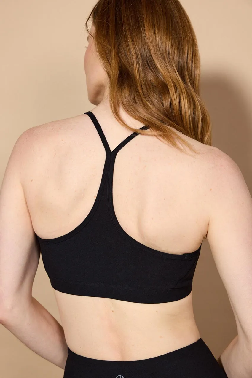 Explore Recycled Polyester Basic Racer Back Light Support Sports Bra Peached sold by MPG product image thumbnail 3