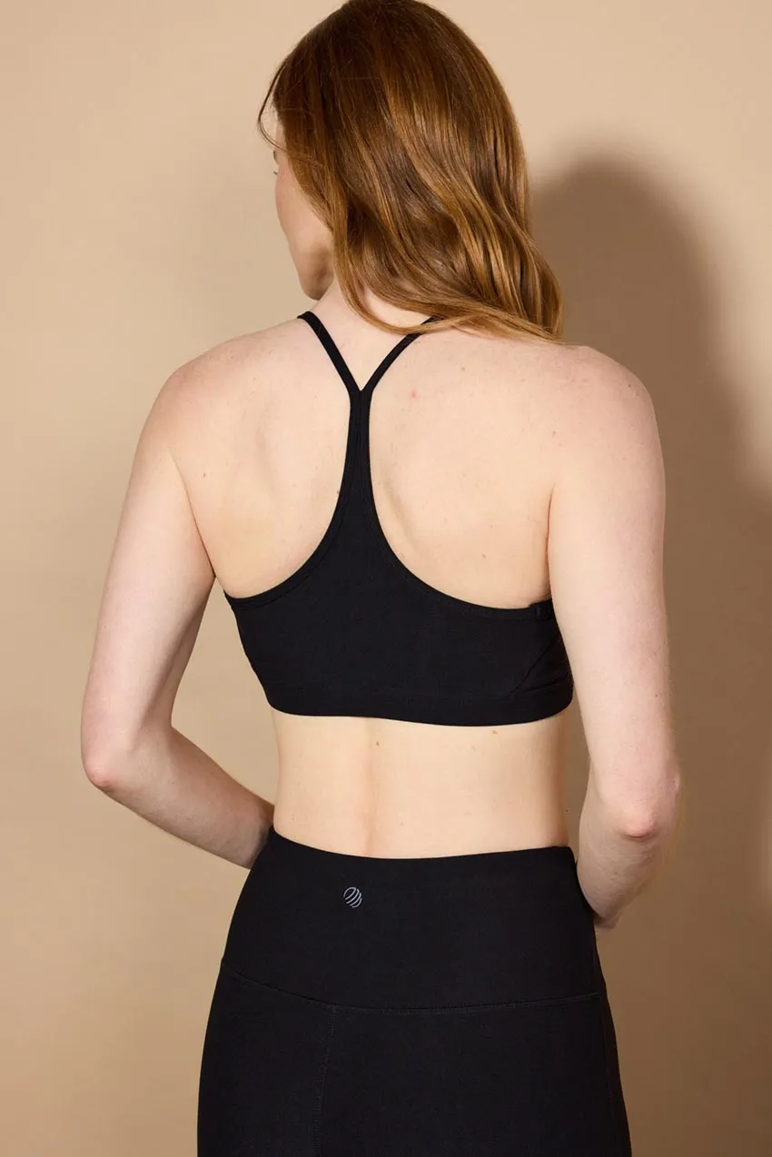 Explore Recycled Polyester Basic Racer Back Light Support Sports Bra Peached sold by MPG product image thumbnail 4
