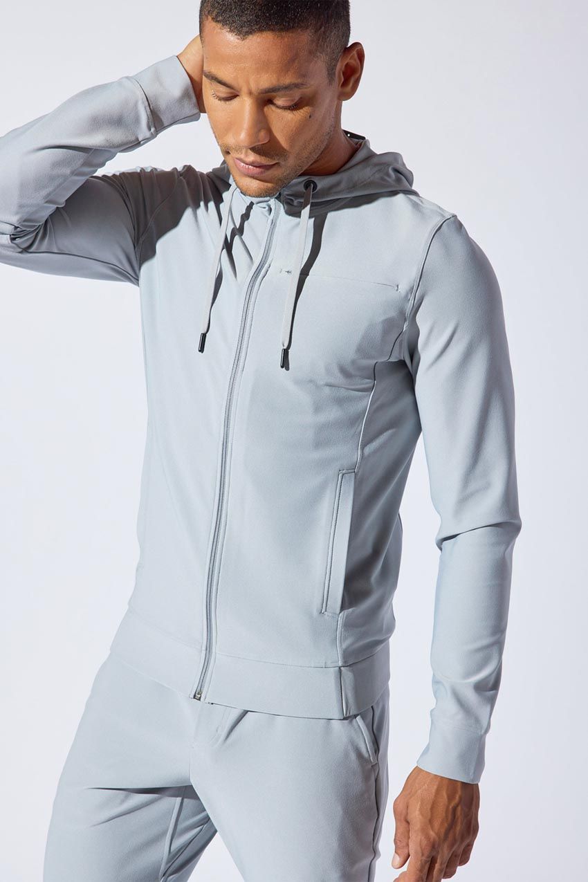 Resolve Recycled Polyester Front Zip Hoodie sold by MPG product image thumbnail 4