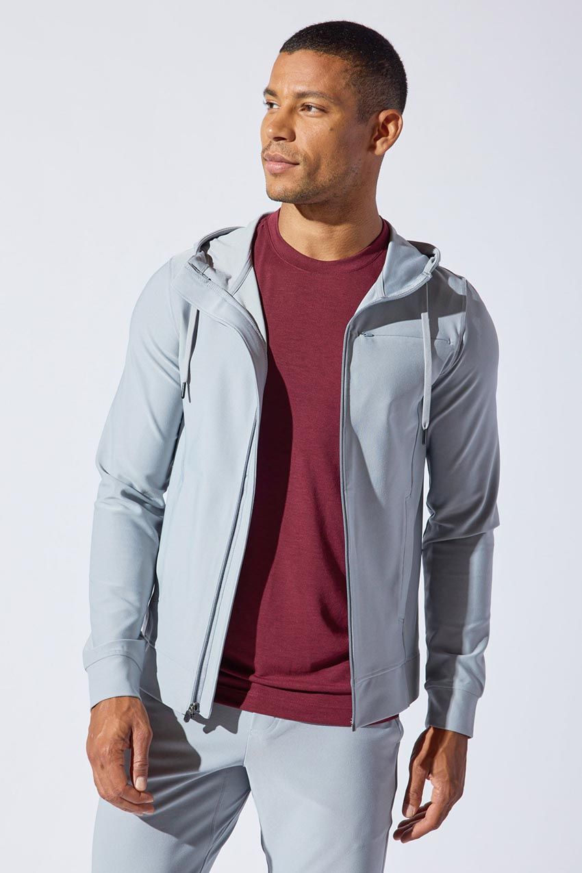 Resolve Recycled Polyester Front Zip Hoodie sold by MPG