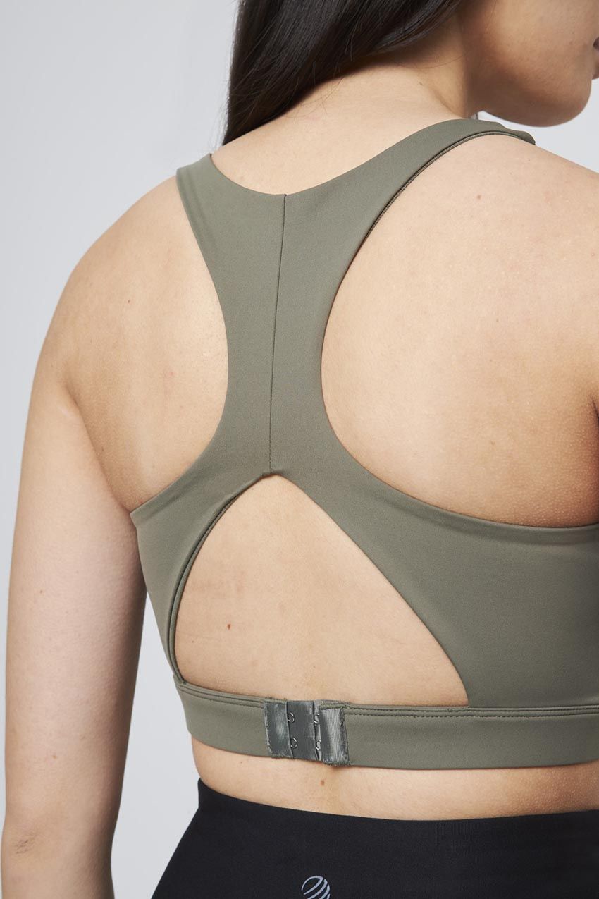 Vital Recycled Nylon Racerback Maternity Medium Support Sports Bra sold by MPG product image thumbnail 3