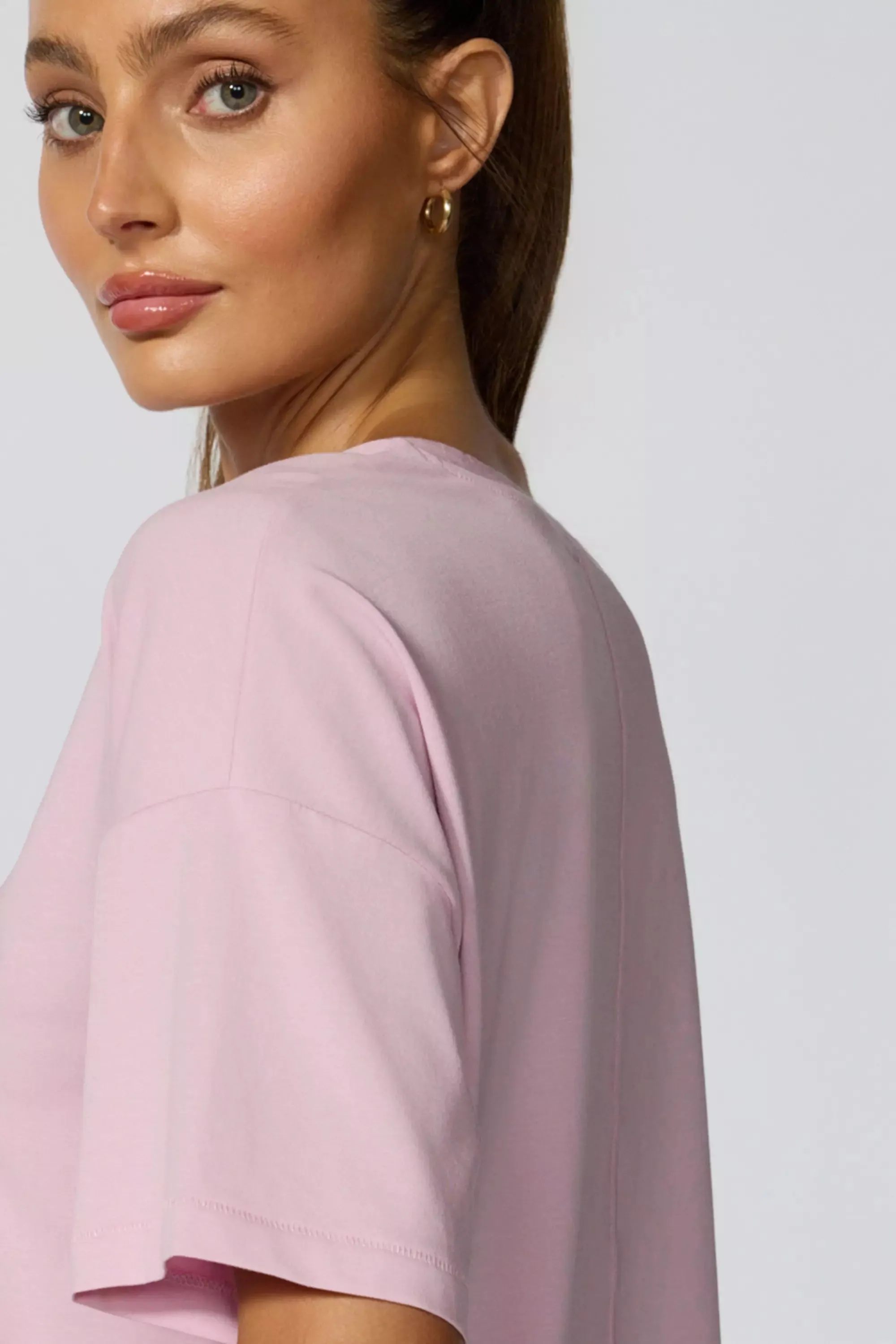 Pima Cotton Boyfriend Tee - Fragrant Lilac sold by MPG product image thumbnail 5