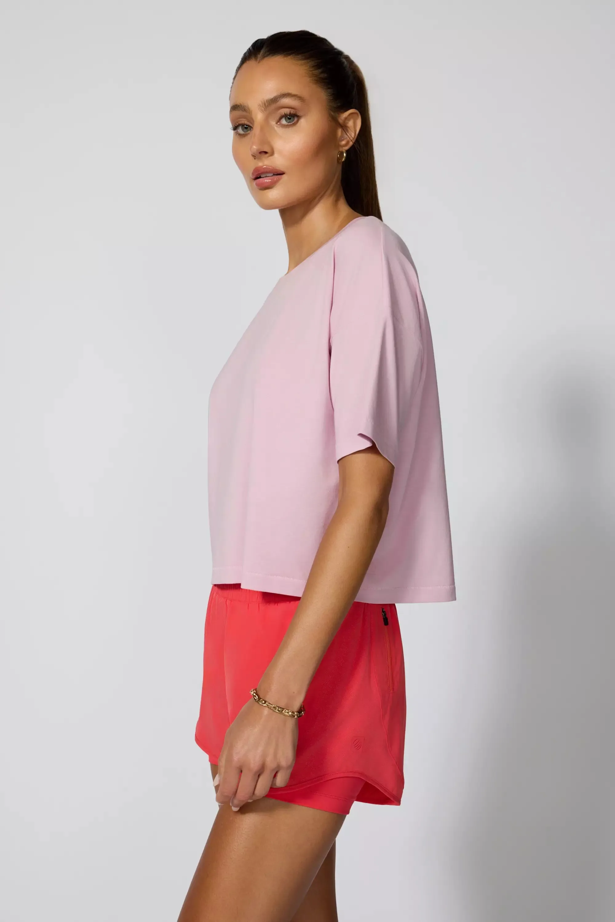 Pima Cotton Boyfriend Tee - Fragrant Lilac sold by MPG product image thumbnail 3