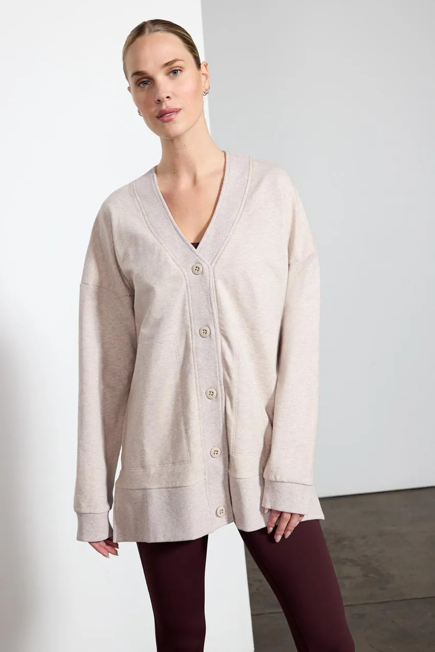 Unwind Button Front Relaxed Cardigan sold by MPG product image thumbnail 4