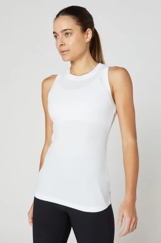 Elevate TENCEL™ Modal Micro Ribbed Tank sold by MPG