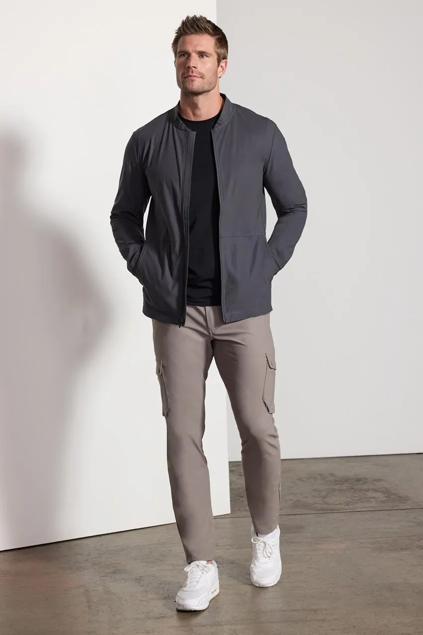 Limitless Recycled Polyester Warp Knit Light Bomber Jacket sold by MPG product image thumbnail 2