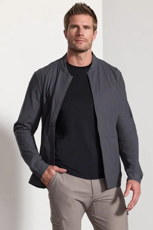 Limitless Recycled Polyester Warp Knit Light Bomber Jacket sold by MPG