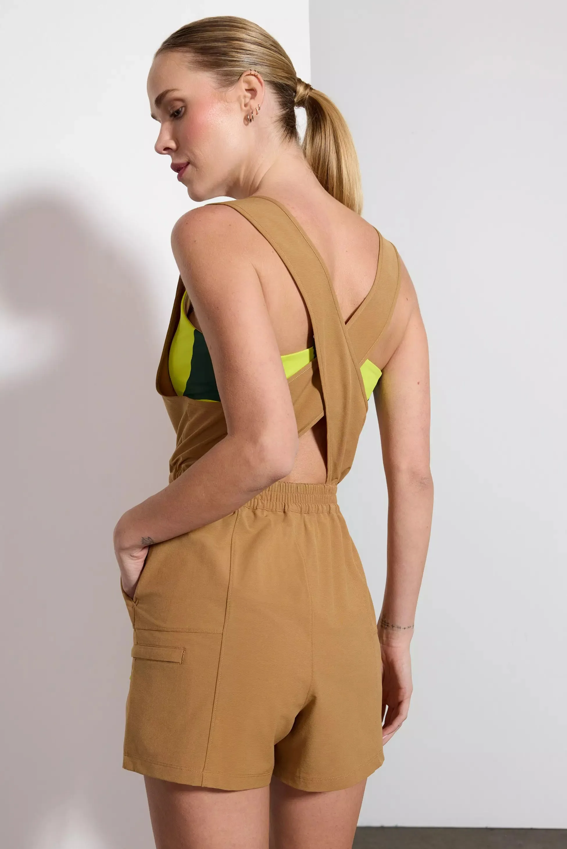 Rove Hiking Romper - Bistre sold by MPG product image thumbnail 3