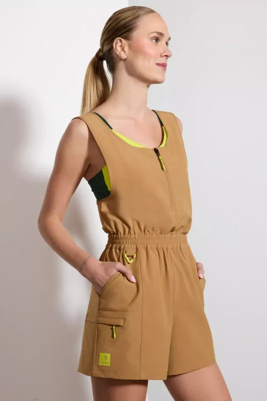 Rove Hiking Romper - Bistre sold by MPG