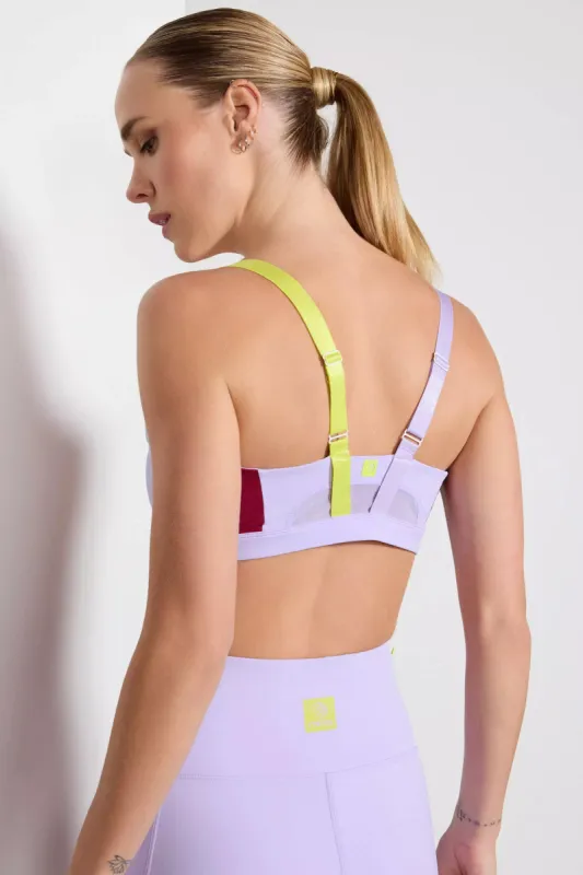 Vital Mesh Back Sports Bra - Orchid Petal sold by MPG