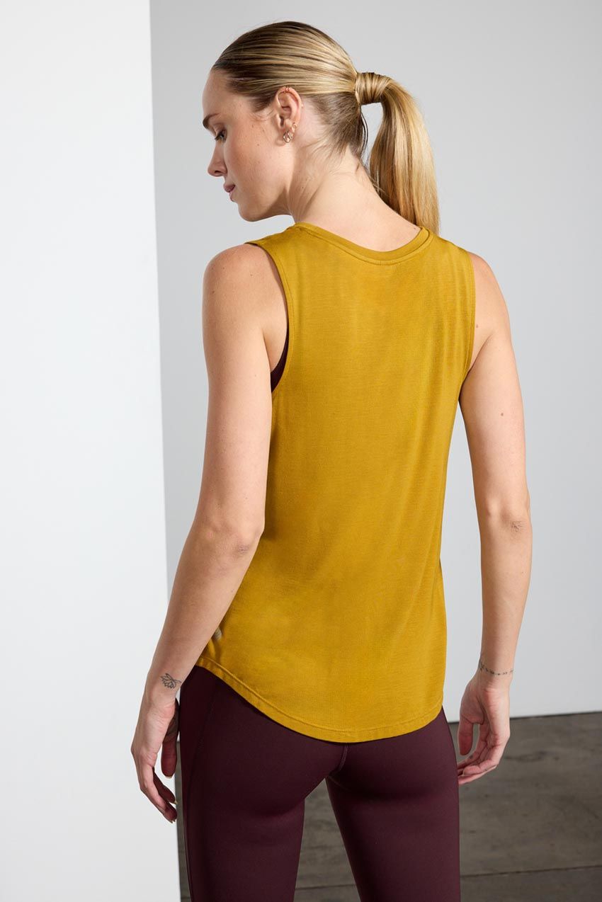 Breeze Tencel™ Modal Relaxed Tank Top sold by MPG product image thumbnail 3