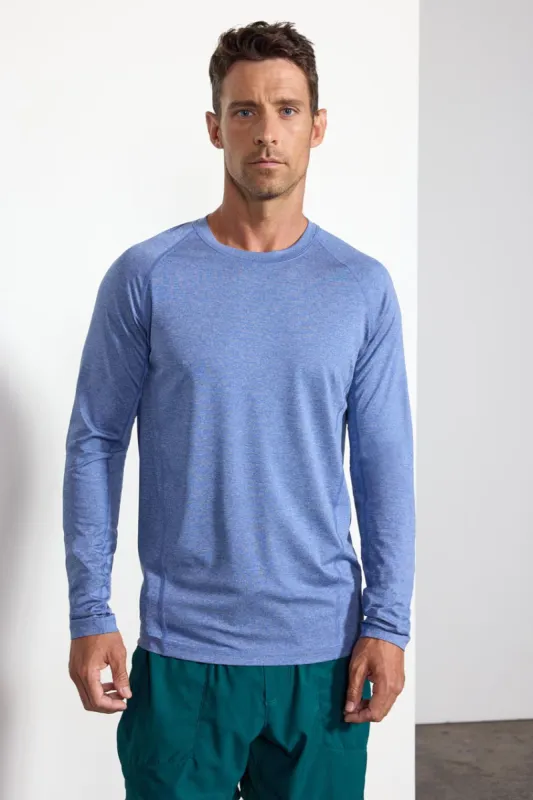 Conquer Crew Neck Long Sleeve Tech Shirt sold by MPG