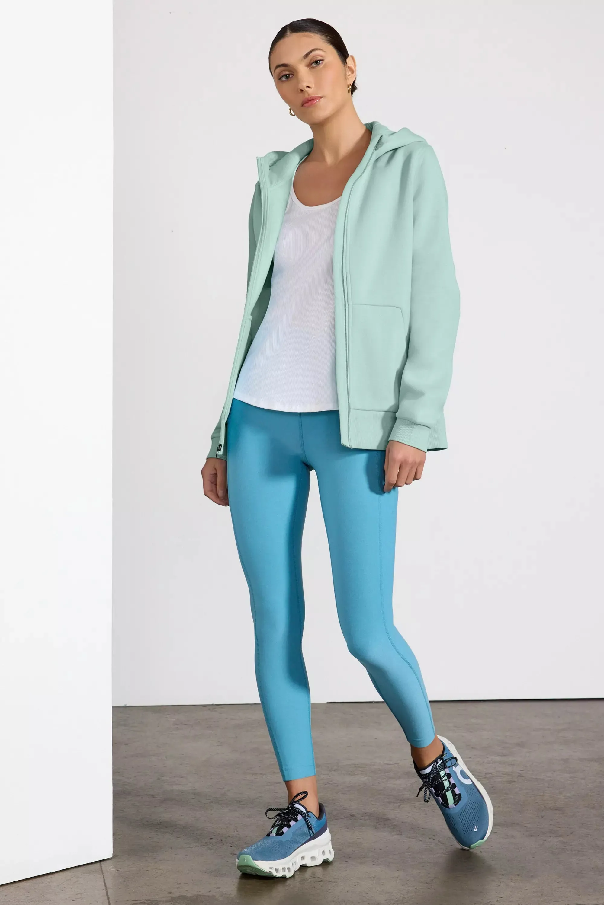 Comfort Fleece Zip-Up Hoodie - Blue Haze sold by MPG product image thumbnail 2