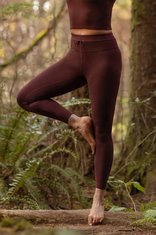 Balance TENCEL™ Mid-Waisted 26" Drawcord Legging sold by MPG