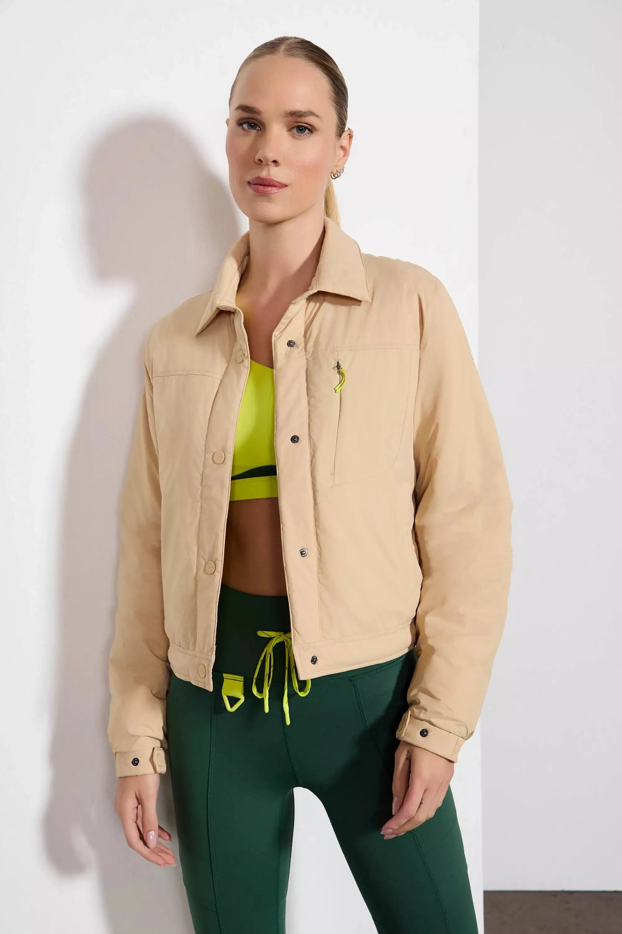 Captivate Shirt Jacket - Irish Cream sold by MPG product image thumbnail 4