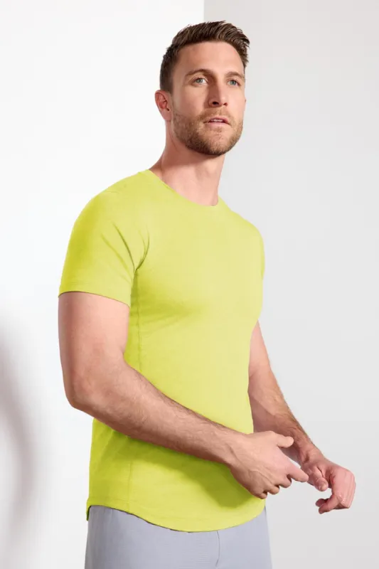 Conquer Tee - Primrose Melange sold by MPG