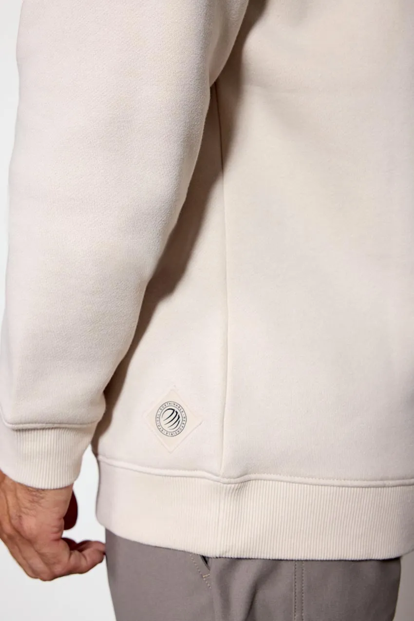 Comfort Men's Fleece Polo - Stone sold by MPG product image thumbnail 5