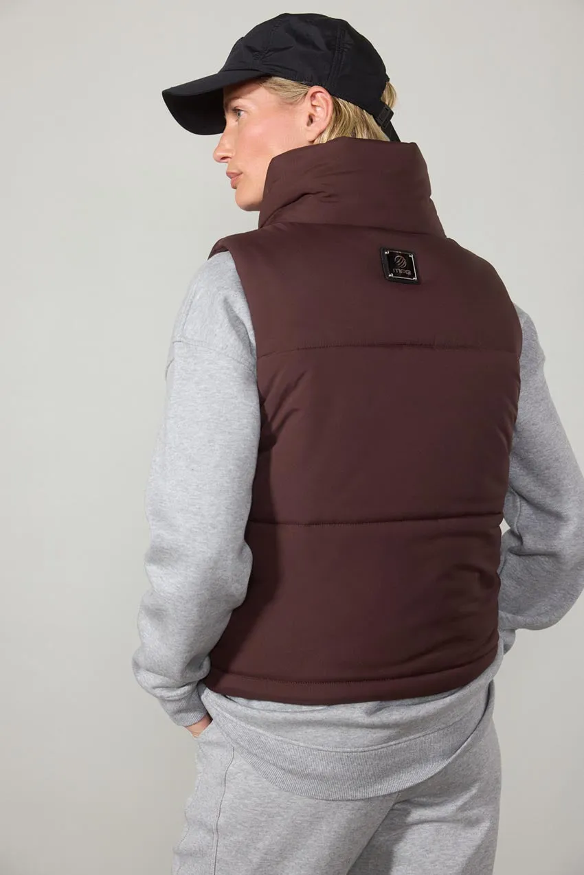 Fascinate Insulated Cropped Vest sold by MPG product image thumbnail 3