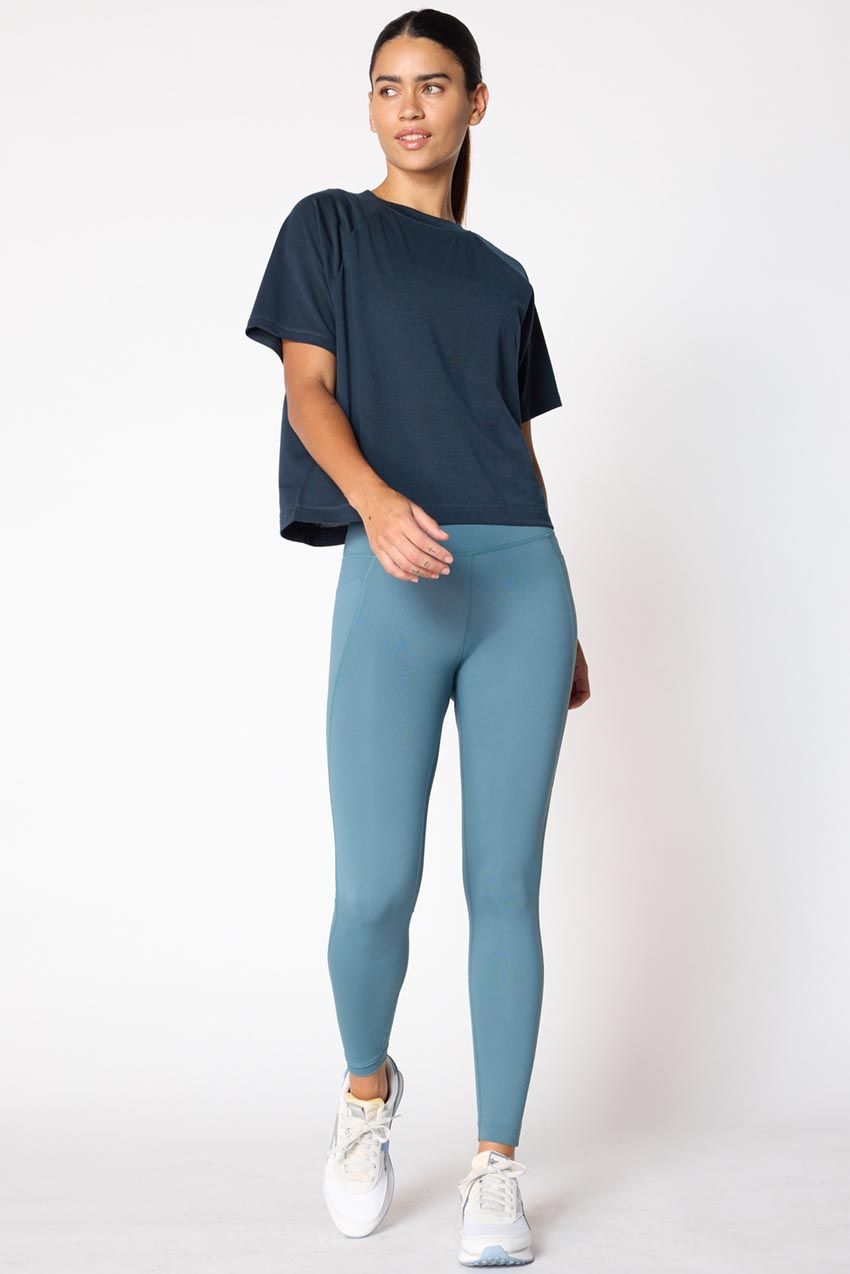 Dynamic Recycled Polyester Key-Hole Back Stink-Free Short Sleeve Shirt sold by MPG product image thumbnail 3