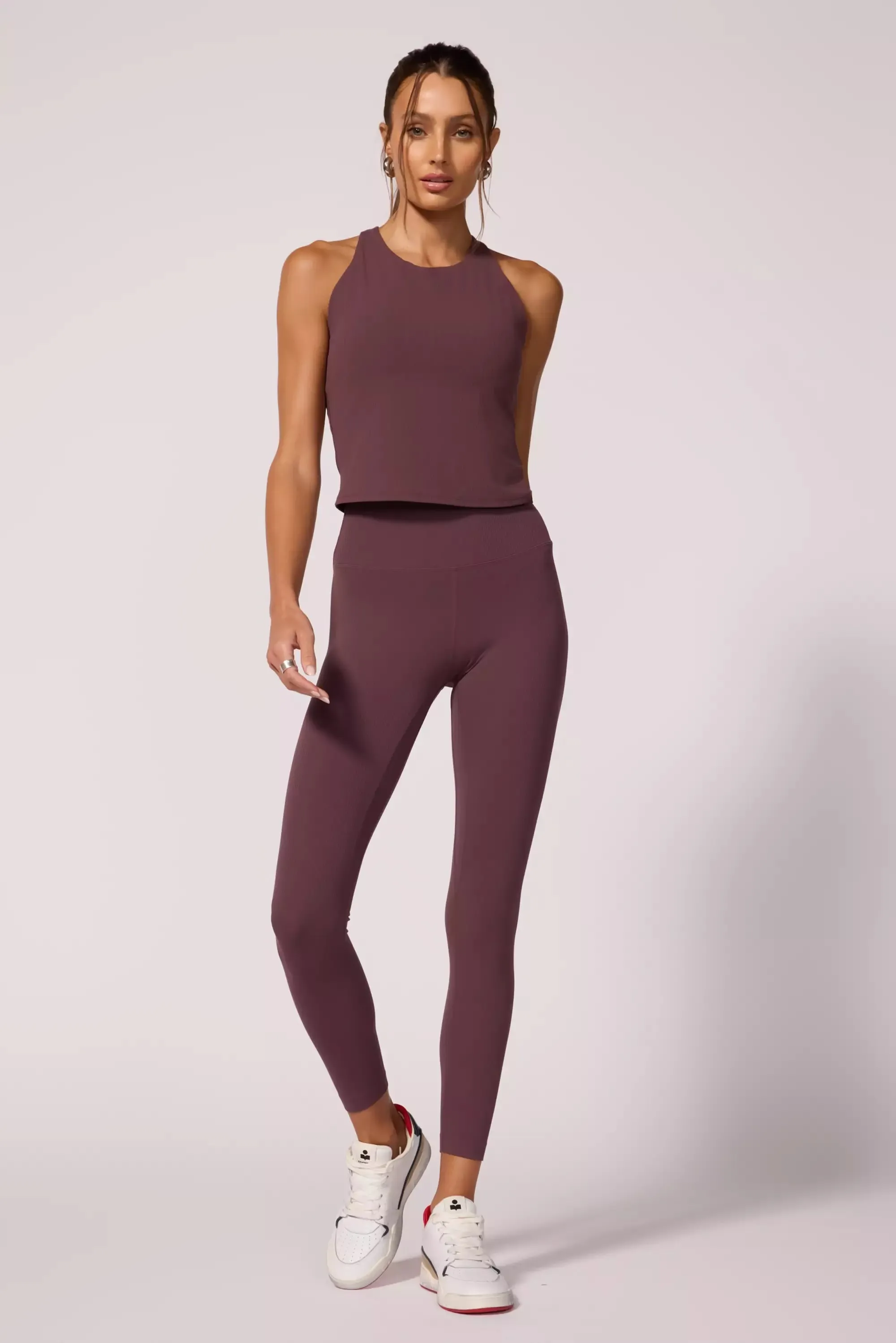 Ribbed Legging - Huckleberry sold by MPG product image thumbnail 2