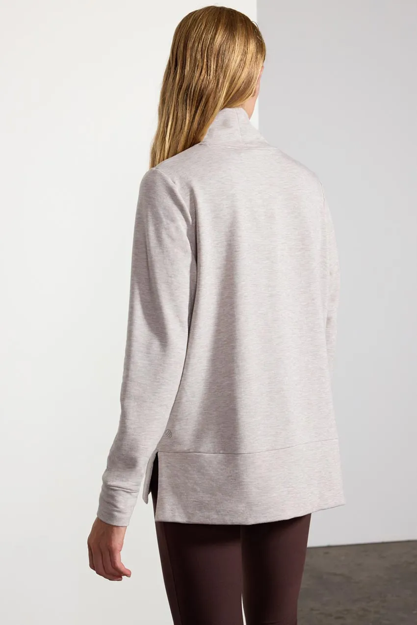 Serene Recycled Polyester TENCEL™ Modal Funnel Neck Pullover sold by MPG product image thumbnail 3