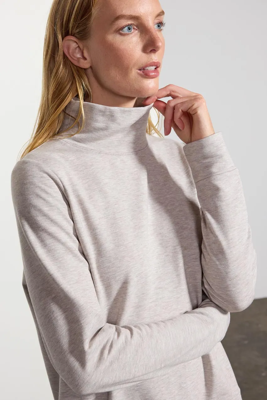 Serene Recycled Polyester TENCEL™ Modal Funnel Neck Pullover sold by MPG product image thumbnail 4