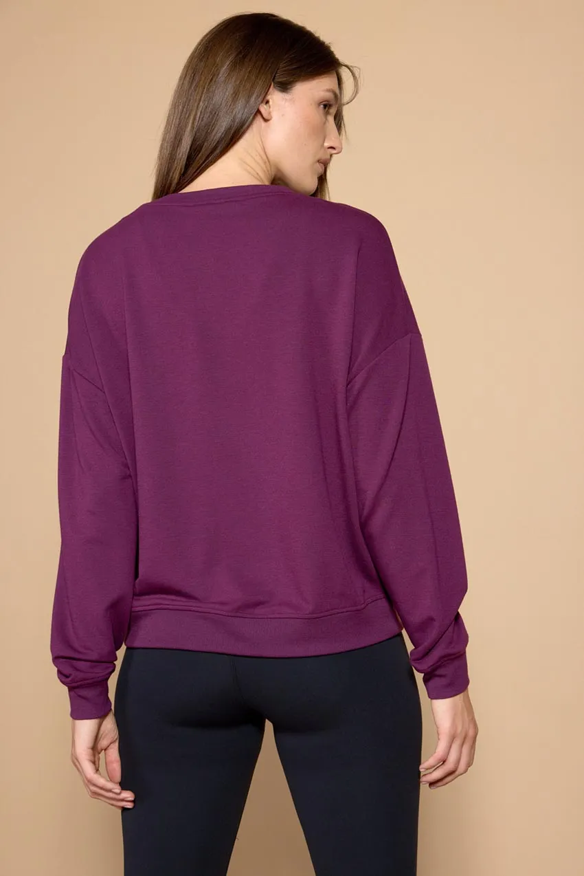 Serene Recycled Polyester TENCEL™ Modal Relaxed Crew Neck – Sale sold by MPG product image thumbnail 3