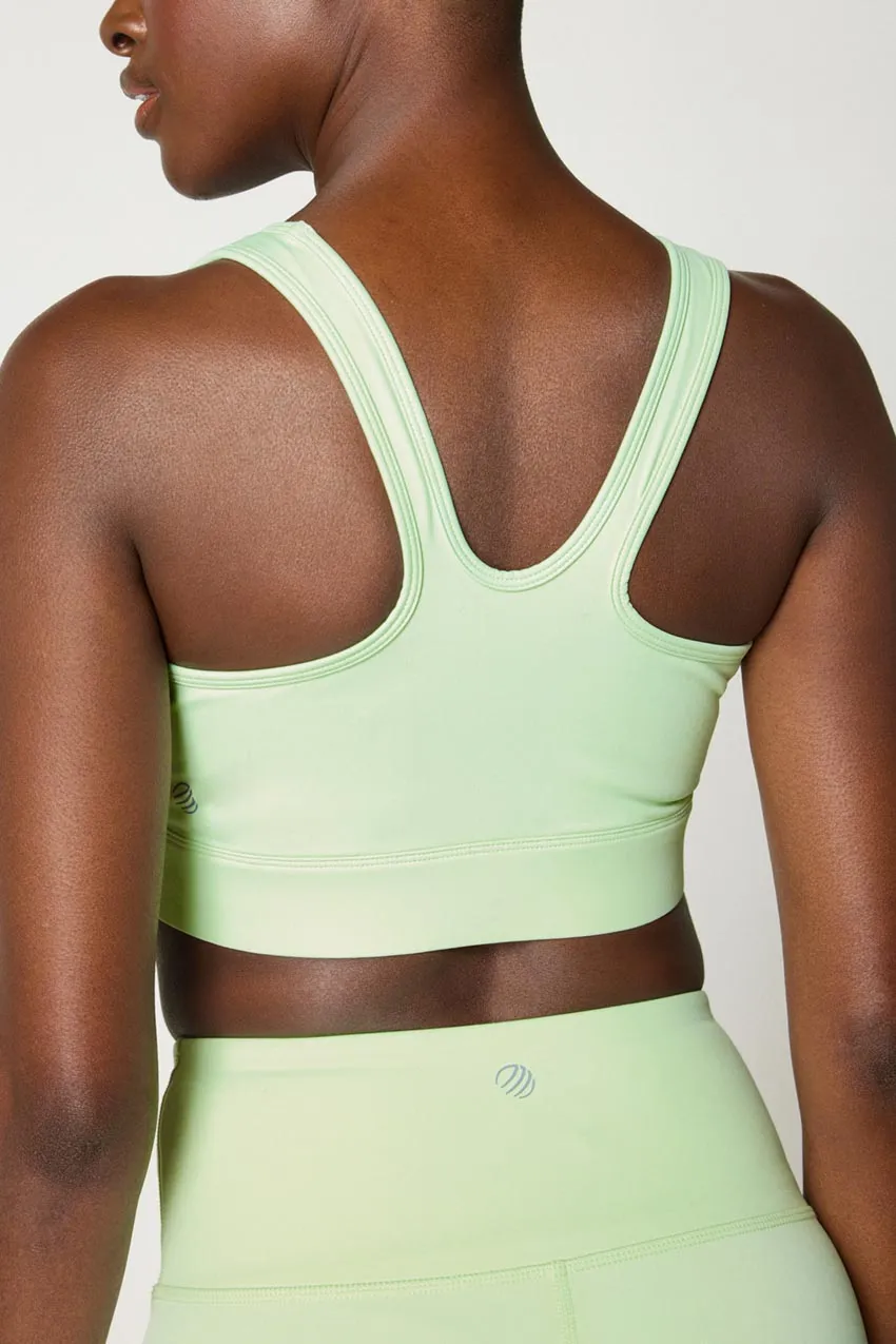 Vital Recycled Nylon Racerback Medium Support Sports Bra sold by MPG product image thumbnail 4