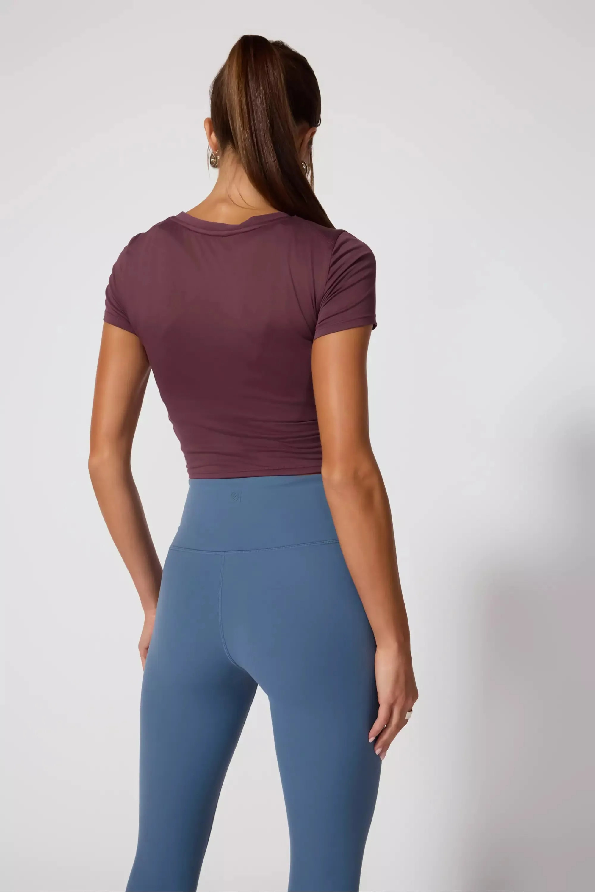 Pace Wrap Tee - Huckleberry sold by MPG product image thumbnail 4