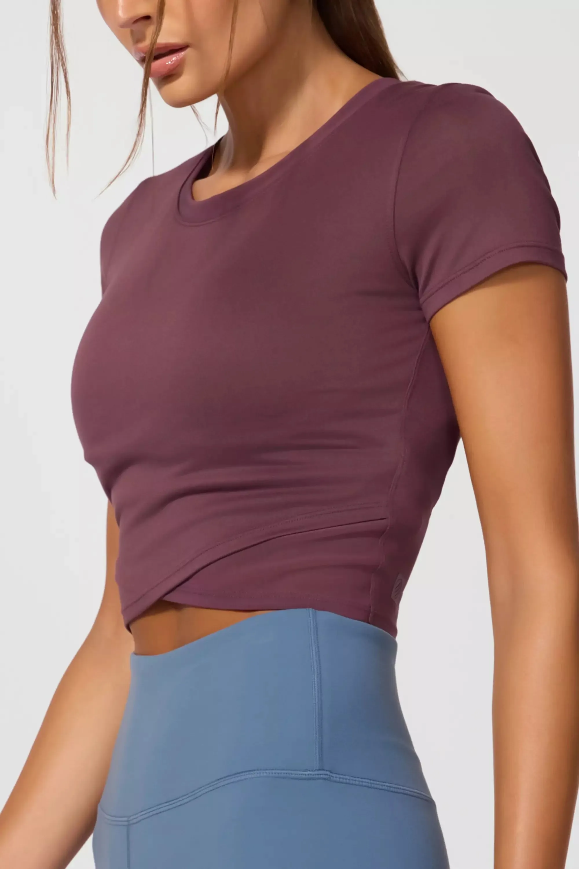 Pace Wrap Tee - Huckleberry sold by MPG product image thumbnail 5